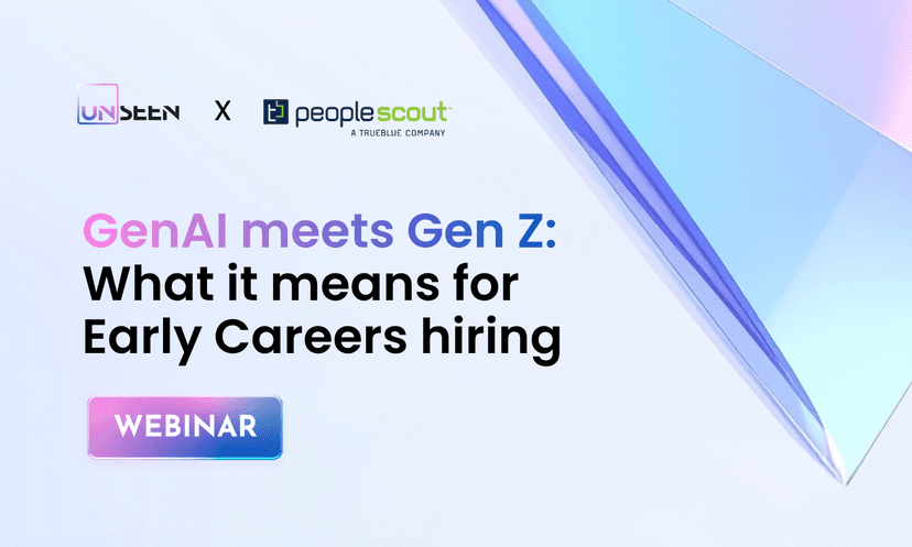 Webinar: GenAI meets GenZ – What it means for Early Careers hiring
