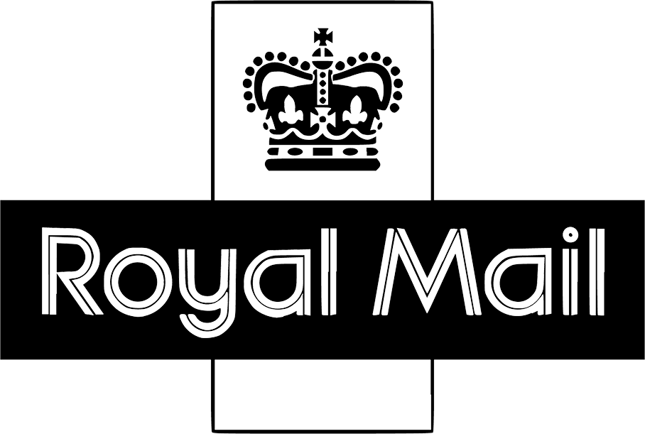 We’re proud to work with  Royal Mail.